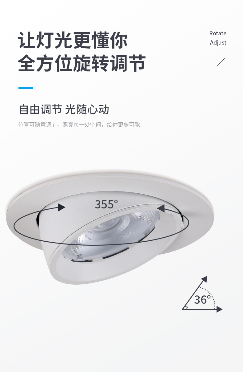 服装店LED象鼻灯
